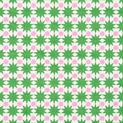 Schumacher Fabric COSMOS WATERMELON