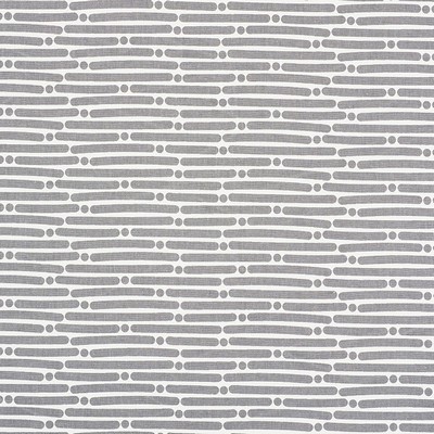 Schumacher Fabric DOT DASH GREY