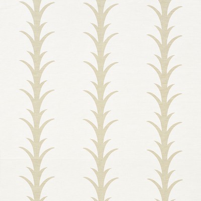 Schumacher Fabric ACANTHUS STRIPE SAND