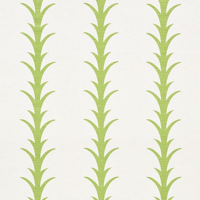 Schumacher Fabric ACANTHUS STRIPE LEAF