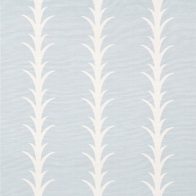 Schumacher Fabric ACANTHUS STRIPE SKY