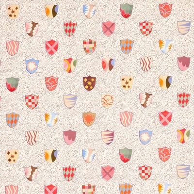 Schumacher Fabric Heraldic Sprezzatura