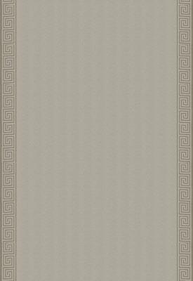 Schumacher Fabric GREEK KEY EMBROIDERY PEBBLE AND TAUPE