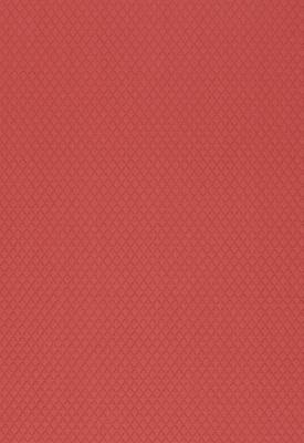 Schumacher Fabric CARREAU MATELASSE ROUGE