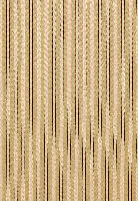 Schumacher Fabric ANTIQUE TICKING STRIPE SANDALWOOD