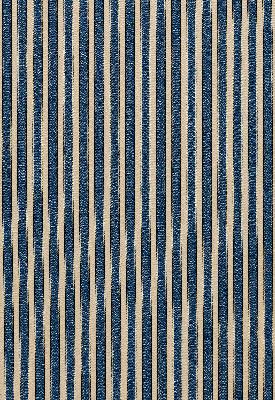 Schumacher Fabric ANTIQUE TICKING STRIPE DENIM