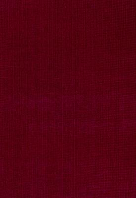 Schumacher Fabric ANTIQUE STRIE VELVET RED