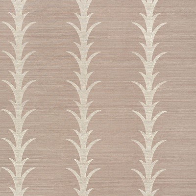 Schumacher Wallpaper ACANTHUS STRIPE HAZE