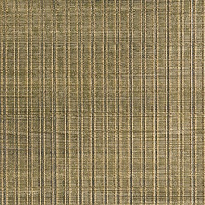 Schumacher Wallpaper GALVANIZED RIB AGED GOLD