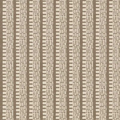 Schumacher Wallpaper KIOSK BERBER BROWN