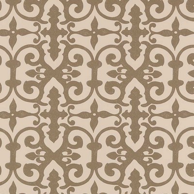 Schumacher Wallpaper FERNE PARK BERBER BROWN