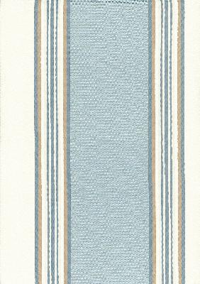 Schumacher Fabric AVA SILK STRIPE CORNFLOWER