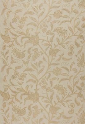 Schumacher Fabric AMAGANSETT LINEN CREWEL ECRU