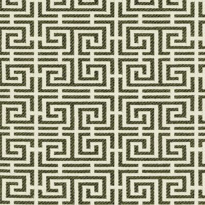 Schumacher Fabric CHINOIS FRET NOIR/ ALMOND