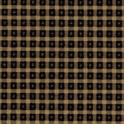 Schumacher Fabric COPLEY SQUARE EBONY