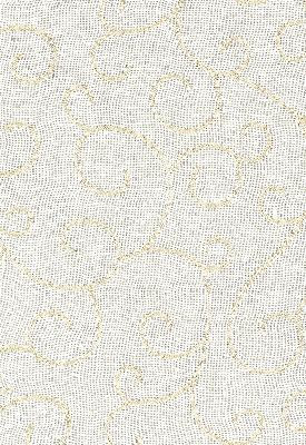 Schumacher Fabric ADINA SHEER EMBROIDERY PARCHMENT