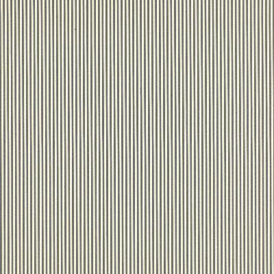 Schumacher Fabric CHAREE SILK STRIPE BLACK & WHITE