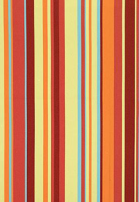 Schumacher Fabric DELRAY STRIPE SORBET