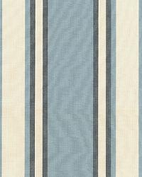 Schumacher Fabric Seneca Cotton Stripe Chambray  Indigo Fabric