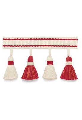 Schumacher Trim MERIDA TASSEL FRINGE CORAL