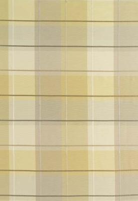 Schumacher Fabric COIN SILK PLAID ALABASTER