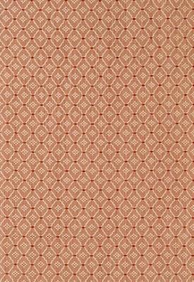Schumacher Fabric CLIFTON COTTON STRIE CORAL