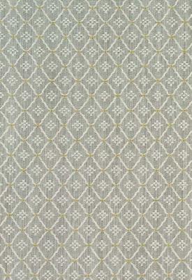 Schumacher Fabric CLIFTON COTTON STRIE AQUA