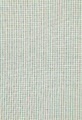 Schumacher Fabric BARNET COTTON CHECK AQUA