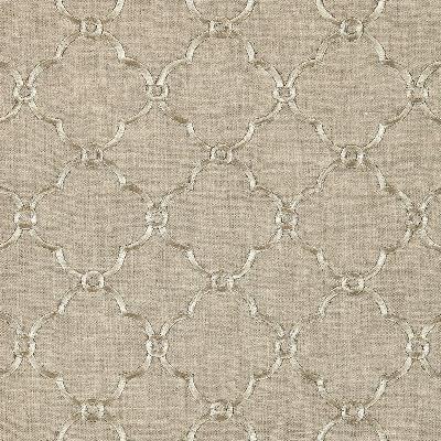 Schumacher Fabric LUXEMBOURG EMBROIDERY LINEN