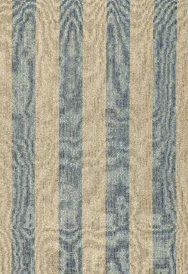 Schumacher Fabric AUGUSTIN LINEN STRIPE DENIM / LINEN