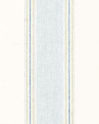 Schumacher Fabric Savannah Linen Stripe Chambray Fabric