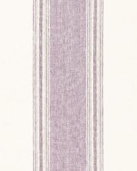 Schumacher Fabric Savannah Linen Stripe Lavender Fabric