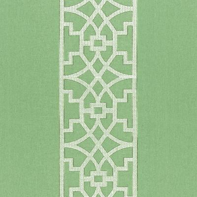 Schumacher Fabric DONT FRET LETTUCE