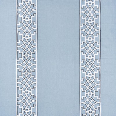 Schumacher Fabric DONT FRET SKY