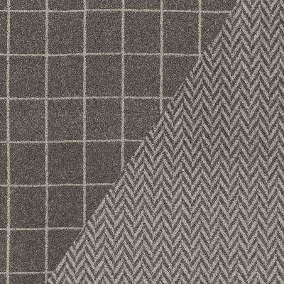Schumacher Fabric COLORADO CHARCOAL / NICKEL