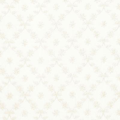 Schumacher Fabric CELLINI EMBROIDERY IVORY