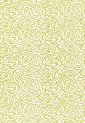 Schumacher Fabric CORALLINA ACID GREEN