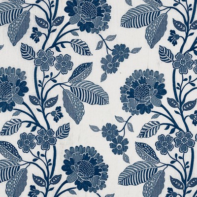 Schumacher Fabric ELSPETH INDIGO