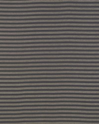 Schumacher Fabric Geoffrey Metallic Stripe Carbon Fabric