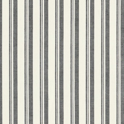 Schumacher Fabric CAPRI BLACK/WHITE