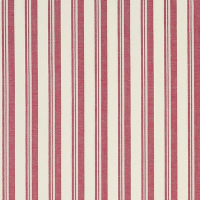 Schumacher Fabric CAPRI RED/WHITE