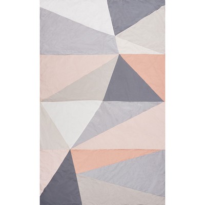 Schumacher Fabric CUBIST BLUSH