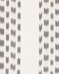 Schumacher Fabric Izmir Stripe Grey Fabric