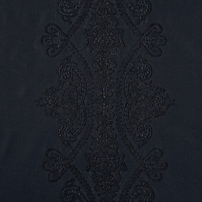 Schumacher Fabric CASTILLE JET