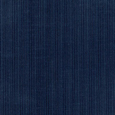 Schumacher Fabric ANTIQUE STRIE VELVET MIDNIGHT