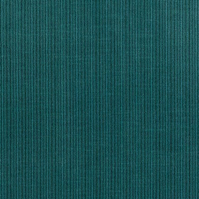 Schumacher Fabric ANTIQUE STRIE VELVET PEACOCK