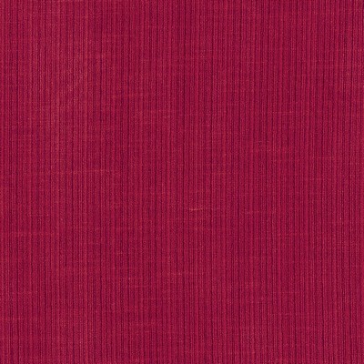Schumacher Fabric ANTIQUE STRIE VELVET CRIMSON