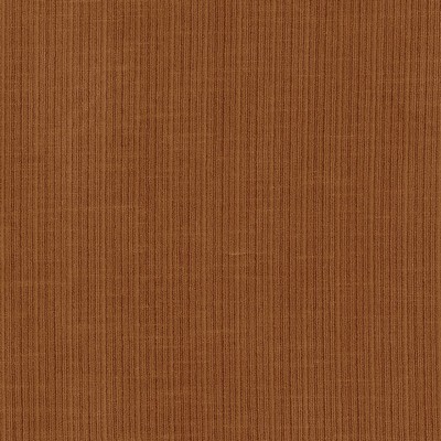 Schumacher Fabric ANTIQUE STRIE VELVET SIENNA