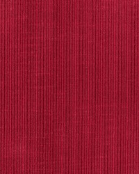 Schumacher Fabric Antique Strie Velvet Scarlet Fabric