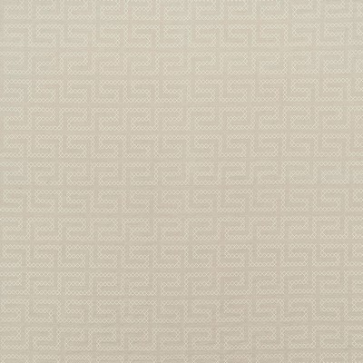 Schumacher Fabric A MAZE EMBROIDERY SAND